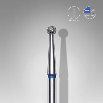 STALEKS – EXPERT FA01B025 -  Gyémántporos gömb manikűrfej - 2,5mm
