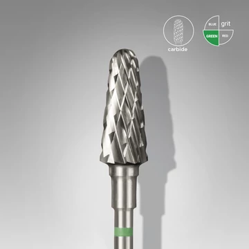 STALEKS – EXPERT FT70G060/14 -  Karbid Frustum zöld csiszolófej - 14mm
