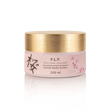 F.L.Y. VELVET BODY BUTTER 200ml - Shea és kókuszvajas testvaj