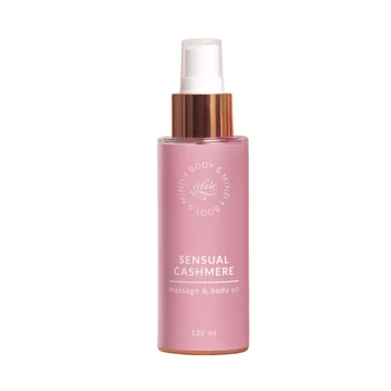 Sensual Cashmere - Massage &amp; Body Oil 120 ml - hidratáló testolaj