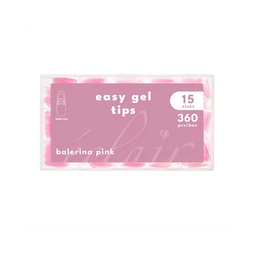 EASY GEL TIPS - BALERINA PINK