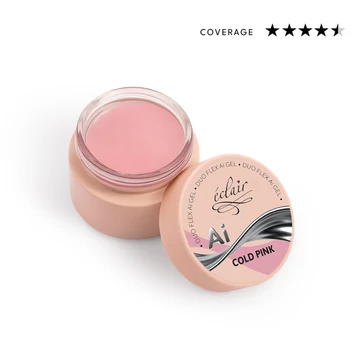DUO FLEX - AI GEL - COLD PINK - ÉPÍTŐZSELÉ 15g