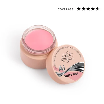 DUO FLEX - AI GEL - SWEET PINK- ÉPÍTŐZSELÉ 15g