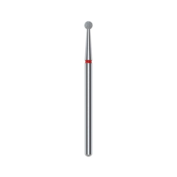 STALEKS – EXPERT FA01R025 -  Gyémántporos gömb manikűrfej - 2,5mm