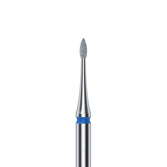 STALEKS – EXPERT FA12B010/3 -  Gyémántporos mini flame kék manikűrfej - 3mm
