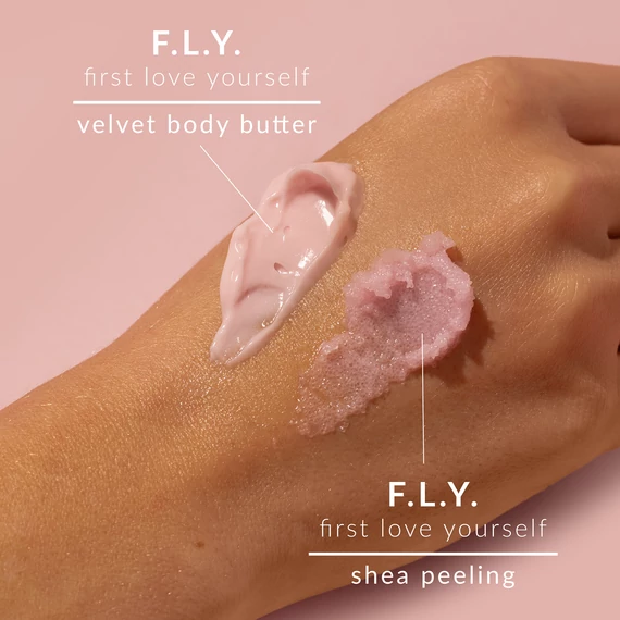 F.L.Y. SHEA PEELING 200ml - Cukros testradír