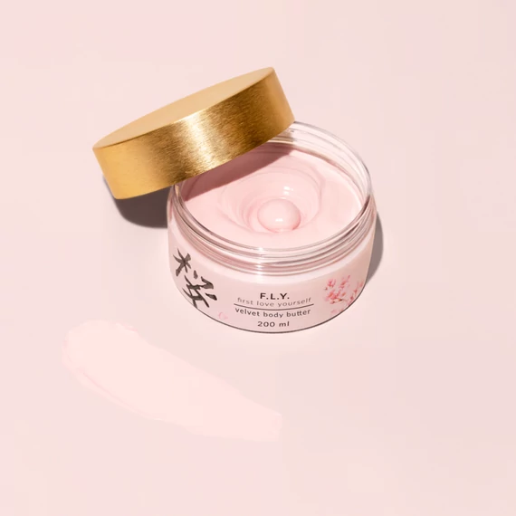 F.L.Y. VELVET BODY BUTTER 200ml - Shea és kókuszvajas testvaj
