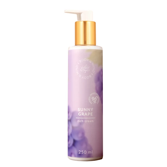 Sunny Grape Rich Cream 250 ml - Testápoló