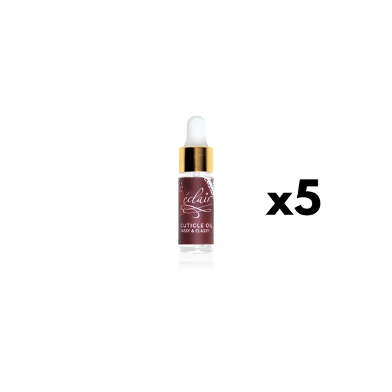 5 x CUTICLE OIL - SASSY & CLASSY MINI 5 ml