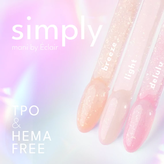SIMPLY MANI BREEZE - HEMA-FREE SZÍNES GÉLLAKK