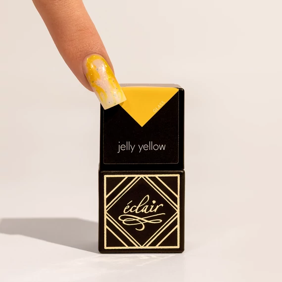 JELLY YELLOW - Üveghatású géllakk - Glass effekt