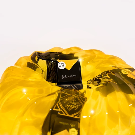 JELLY YELLOW - Üveghatású géllakk - Glass effekt