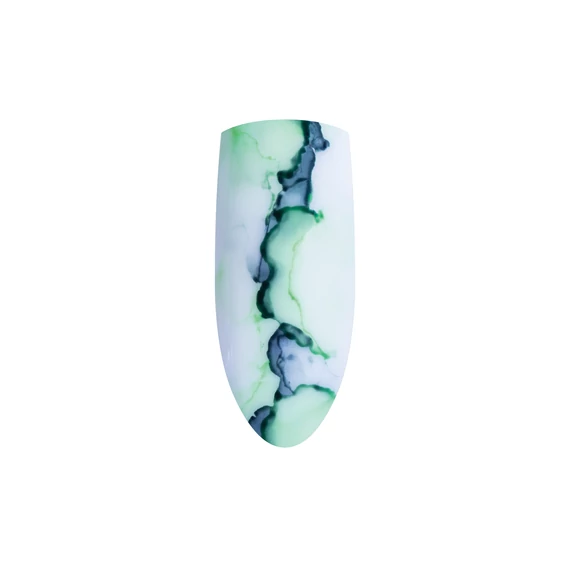 Marble Green 14 ml - márvány effekt lakk