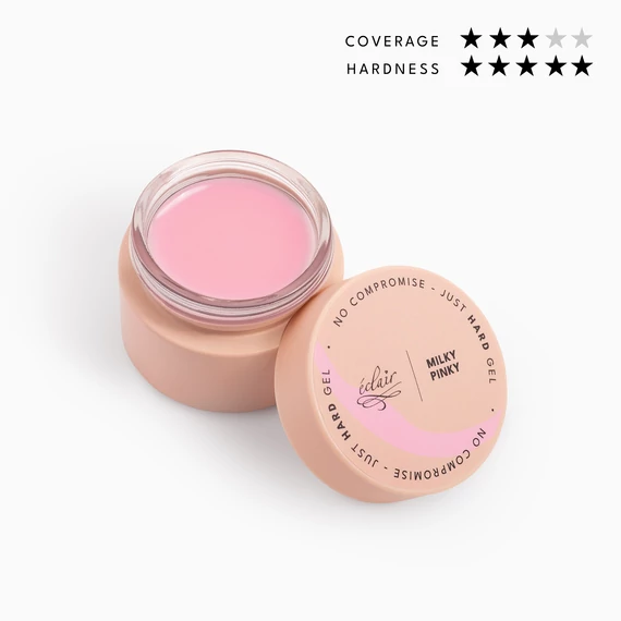 BUILDER GEL MILKY PINKY 15g - ÉPÍTŐZSELÉ