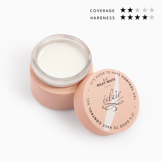 CONTROL GEL- 4.0 MILKY WHITE 30g - RESZELÉSMENTES ZSELÉ