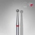 STALEKS – EXPERT FA01R025 -  Gyémántporos gömb manikűrfej - 2,5mm
